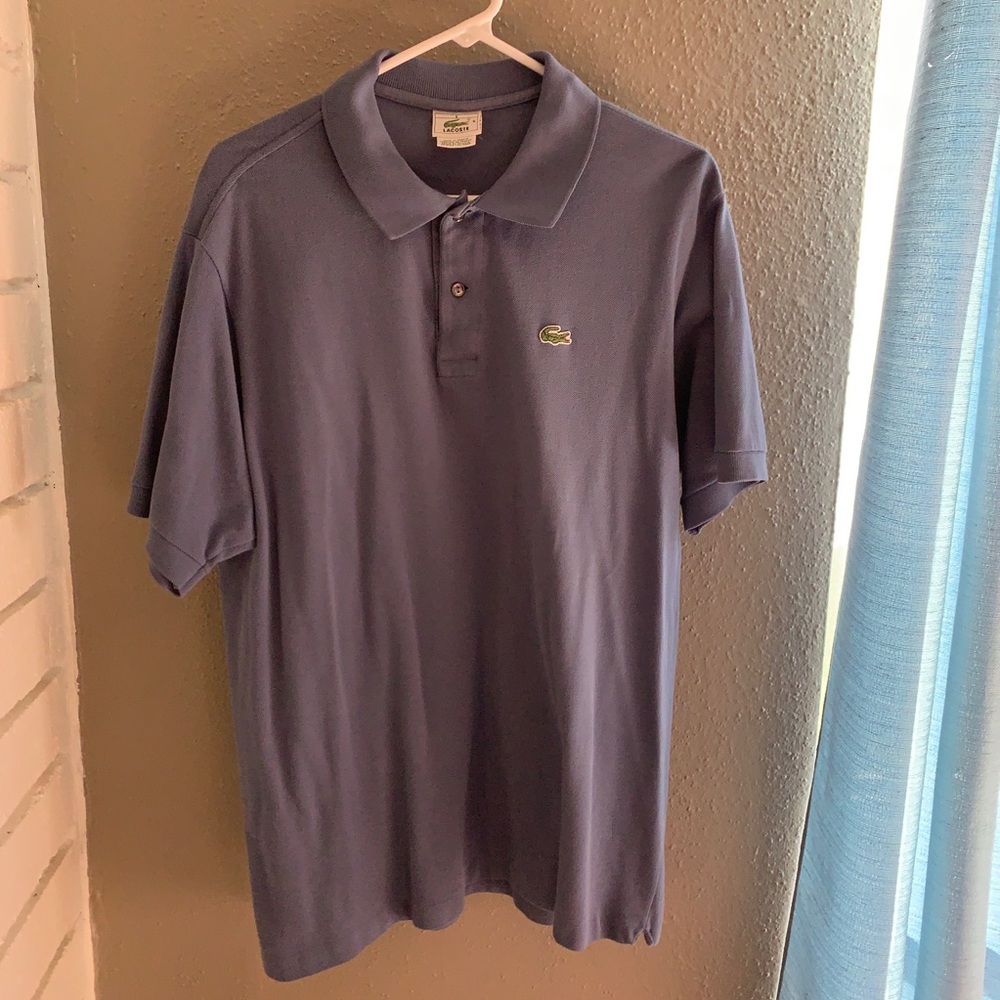 Lacoste Pique Polo Blue 6 XL